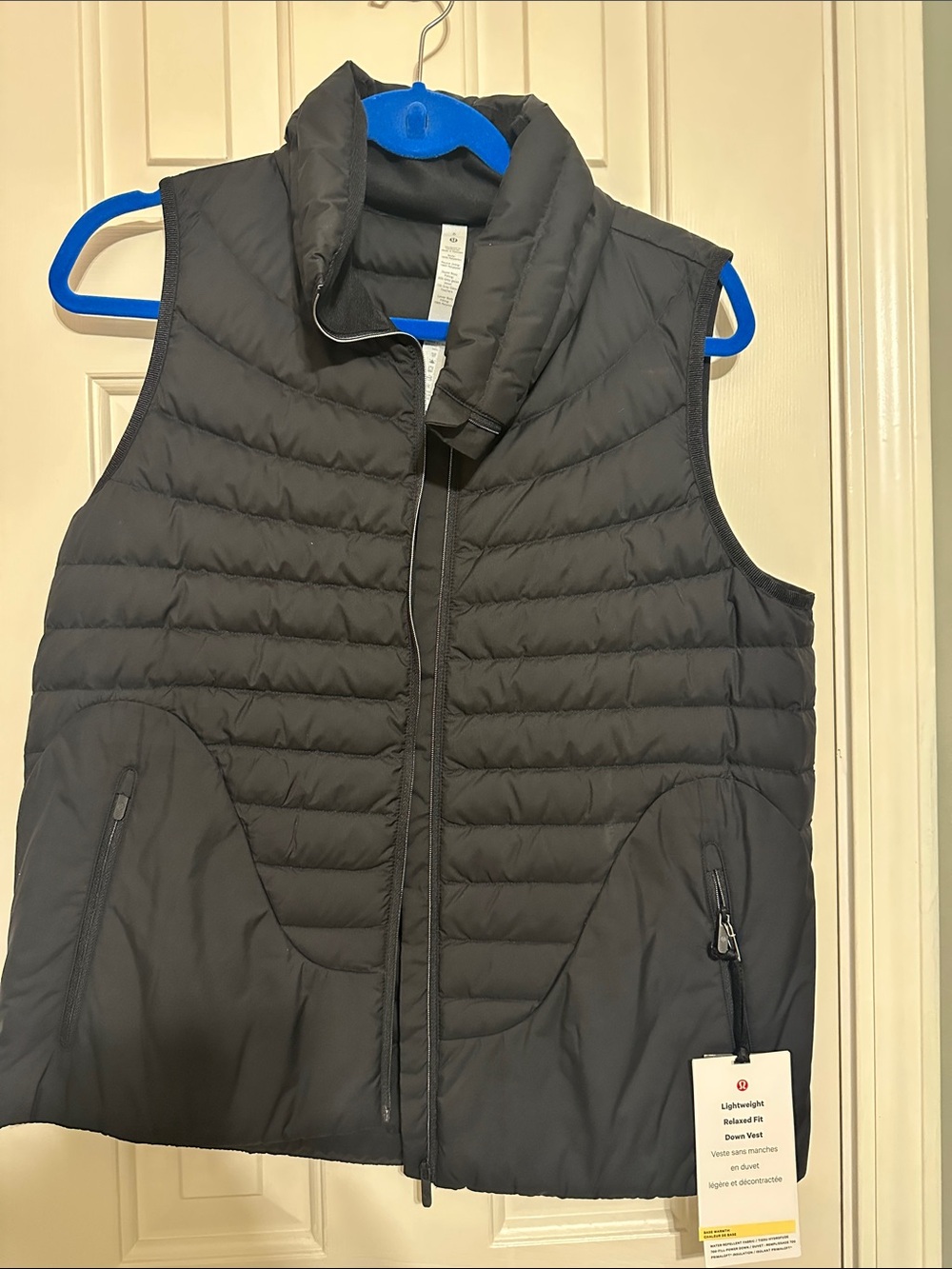 lululemon athletica Men's Black Quilted Puffer Vest